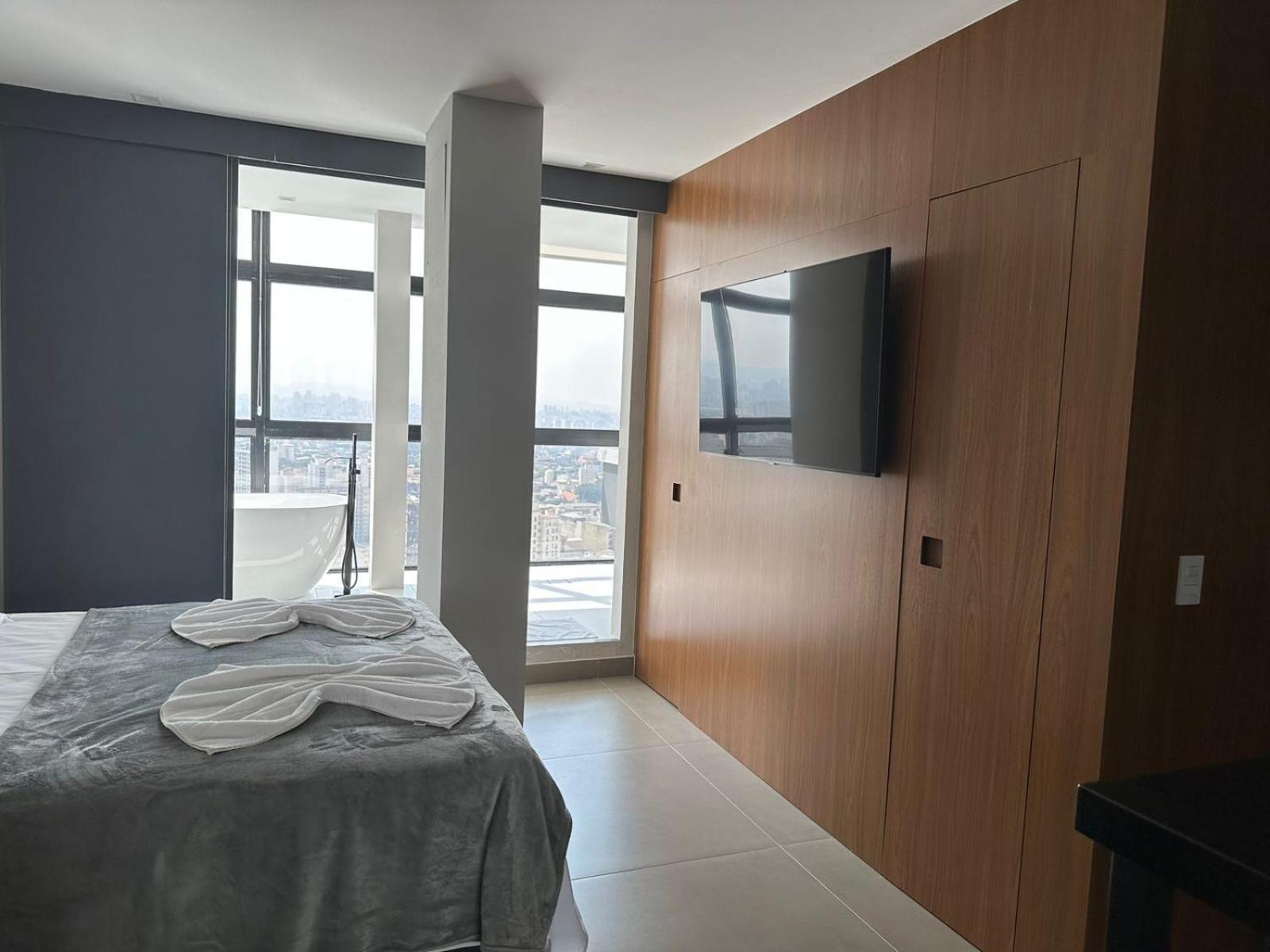 Sky Loft - Andar 41 Apartment เซาเปาโล ภายนอก รูปภาพ