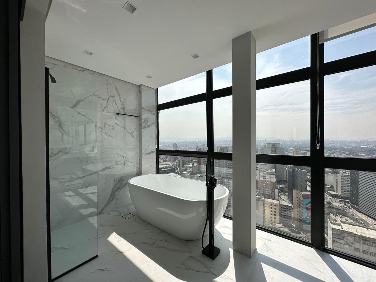 Sky Loft - Andar 41 Apartment เซาเปาโล ภายนอก รูปภาพ
