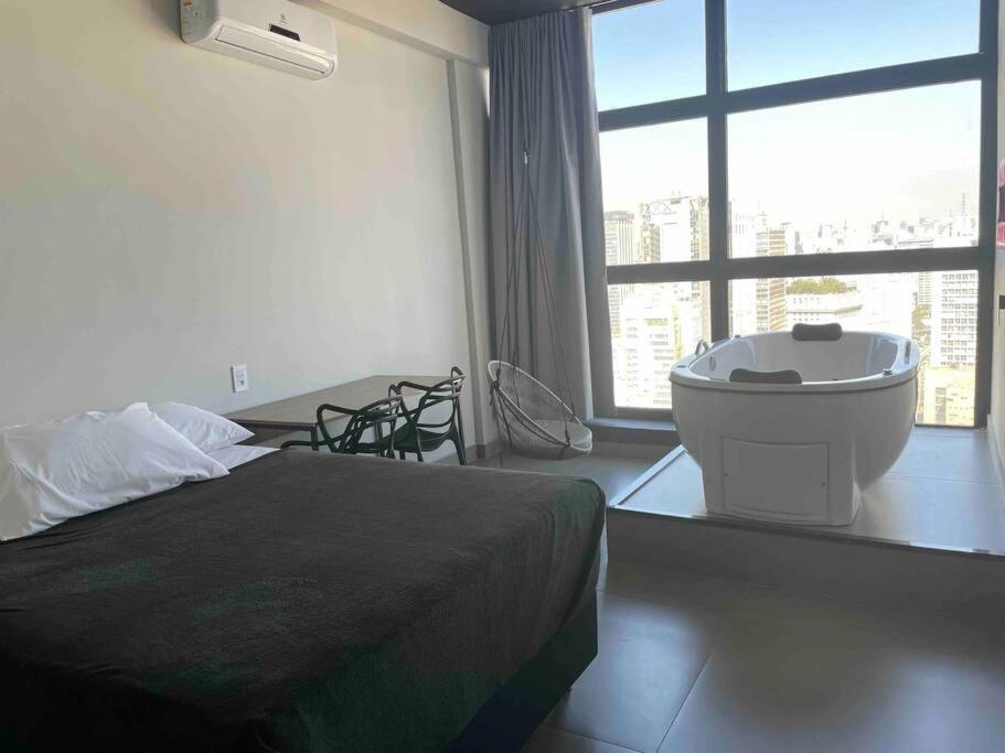 Sky Loft - Andar 41 Apartment เซาเปาโล ภายนอก รูปภาพ