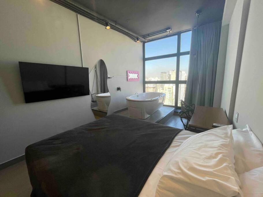 Sky Loft - Andar 41 Apartment เซาเปาโล ภายนอก รูปภาพ