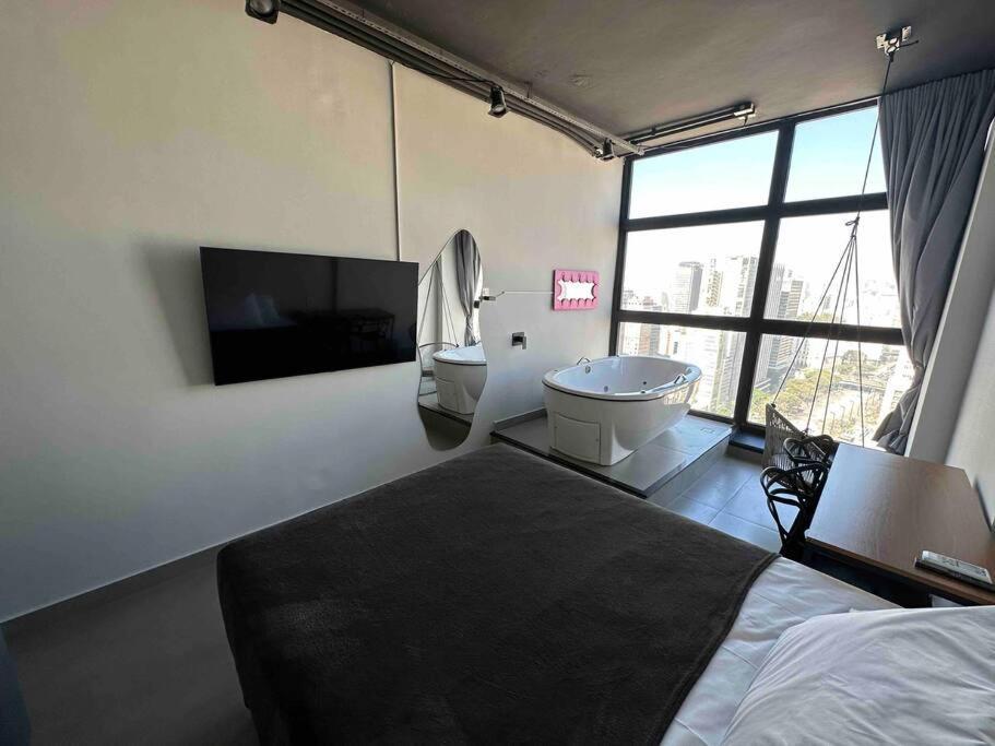 Sky Loft - Andar 41 Apartment เซาเปาโล ภายนอก รูปภาพ