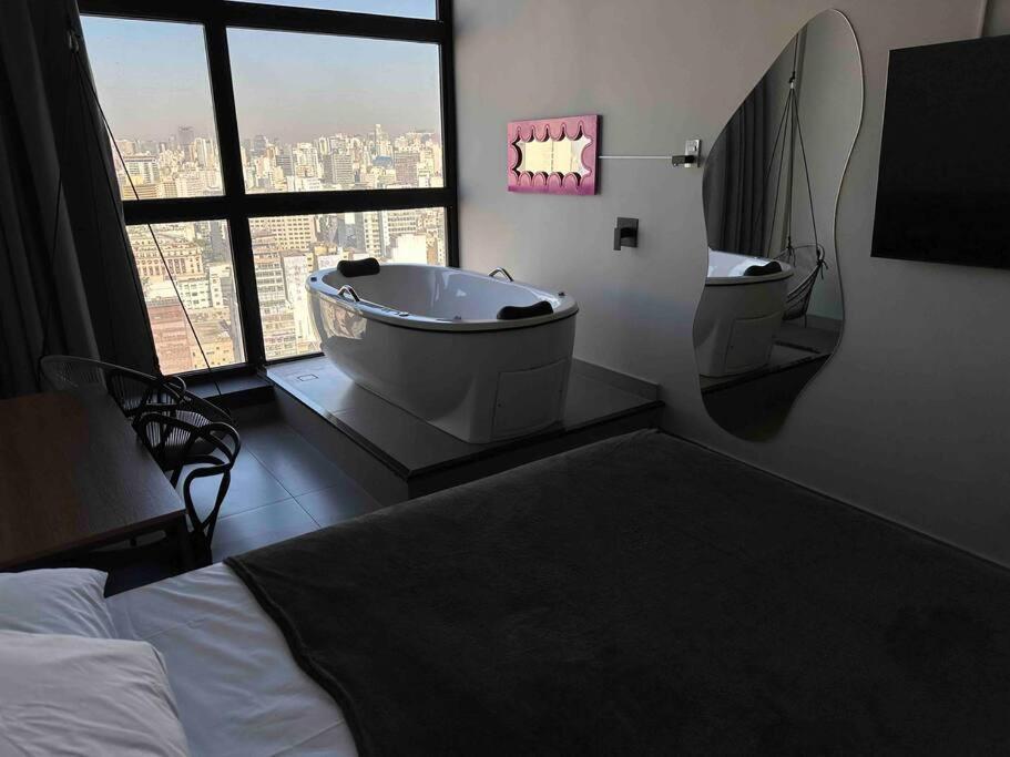 Sky Loft - Andar 41 Apartment เซาเปาโล ภายนอก รูปภาพ