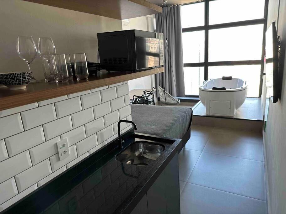 Sky Loft - Andar 41 Apartment เซาเปาโล ภายนอก รูปภาพ