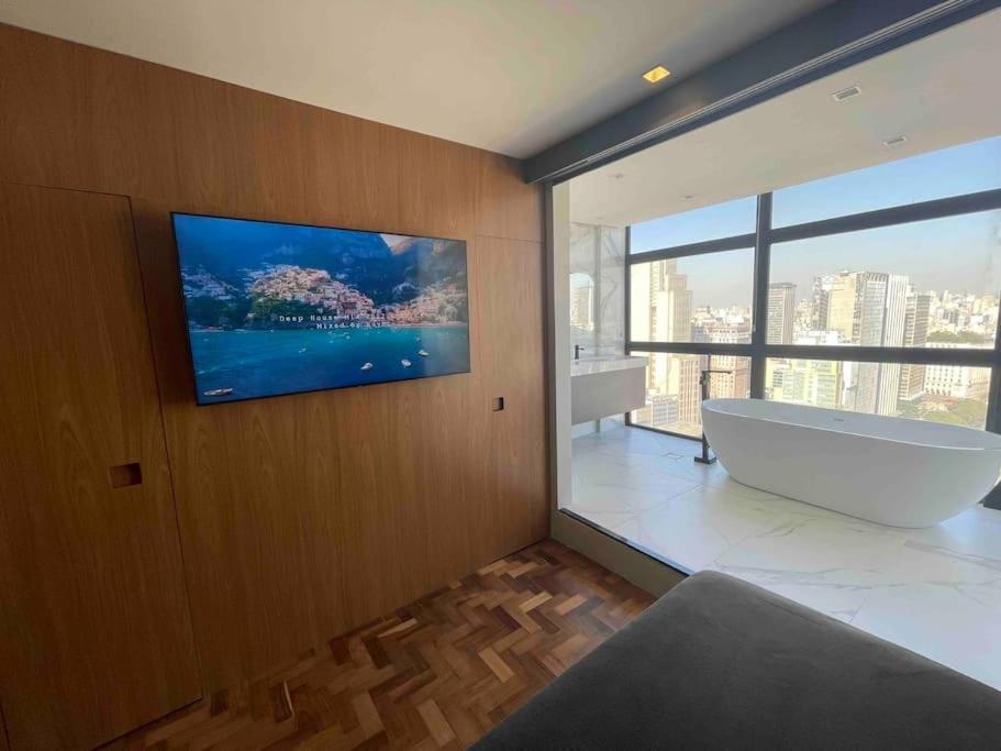Sky Loft - Andar 41 Apartment เซาเปาโล ภายนอก รูปภาพ