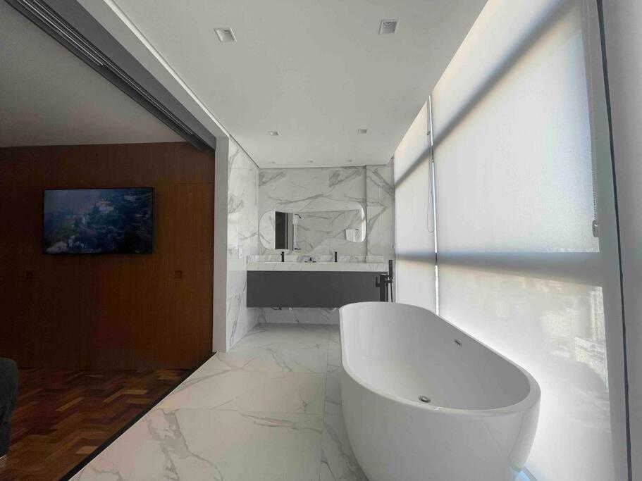 Sky Loft - Andar 41 Apartment เซาเปาโล ภายนอก รูปภาพ