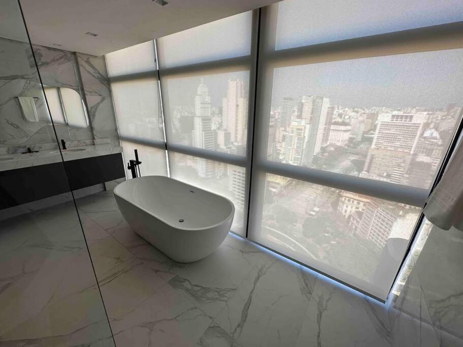 Sky Loft - Andar 41 Apartment เซาเปาโล ภายนอก รูปภาพ