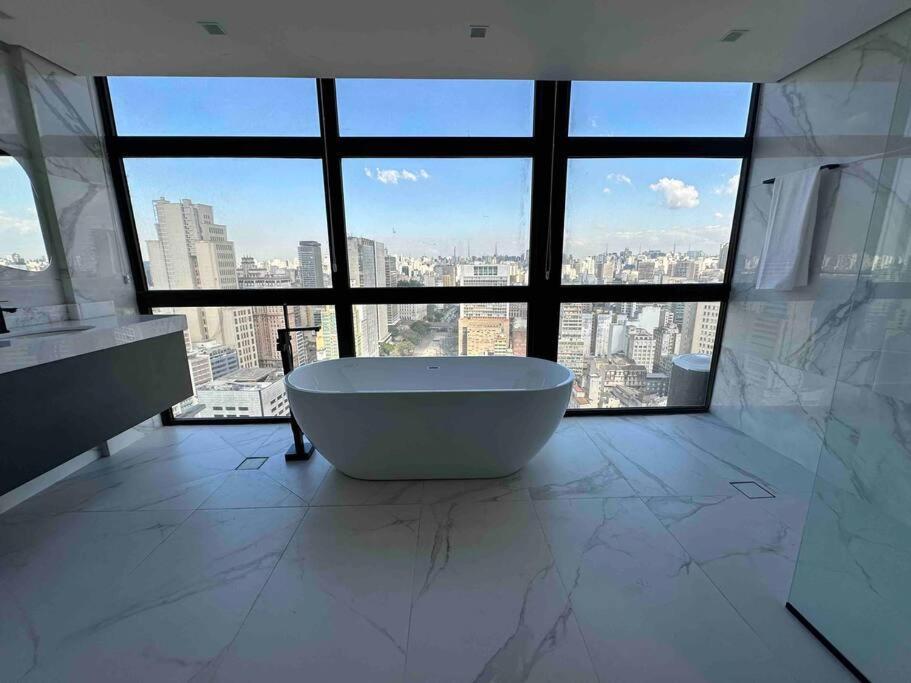 Sky Loft - Andar 41 Apartment เซาเปาโล ภายนอก รูปภาพ